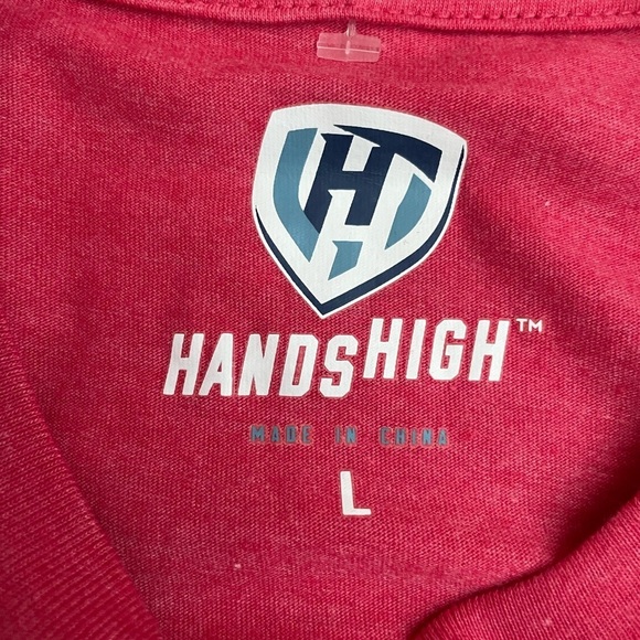 NWT! Hands High NHL Chicago Blackhawks Red Tshirt - Picture 2 of 8